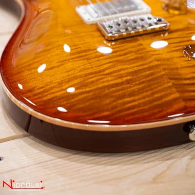PRS DGT Moons Dark Cherry Sunburst image 22