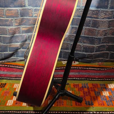 Liberty Square-Neck Resonator Slide Guitar Cherry Sunburst image 9
