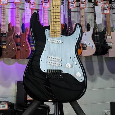 Squier Contemporary Stratocaster Special - Black with Silver Anodized Pickguard Authorized Deal! 623 FREE PLEK! image 2