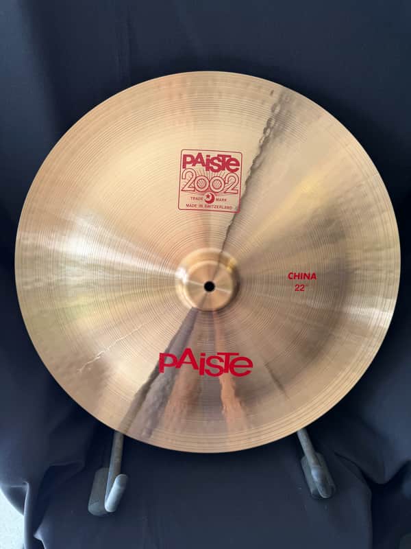 Paiste 22" 2002 China Cymbal -2010- 2741g Serial #10020927 image 1