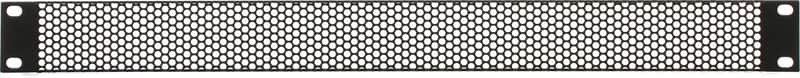 Middle Atlantic Products VT1 Vented Rack Panel - 1 Rack Space  5/32-inch holes image 1