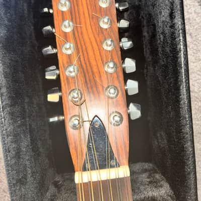 1970s Atlas T-213 12-String Acoustic Made in Japan w/ Hard Case image 2