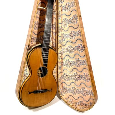 Early Romantic Viennese Guitar (J. G. Stauffer Workshop) 1850's image 21