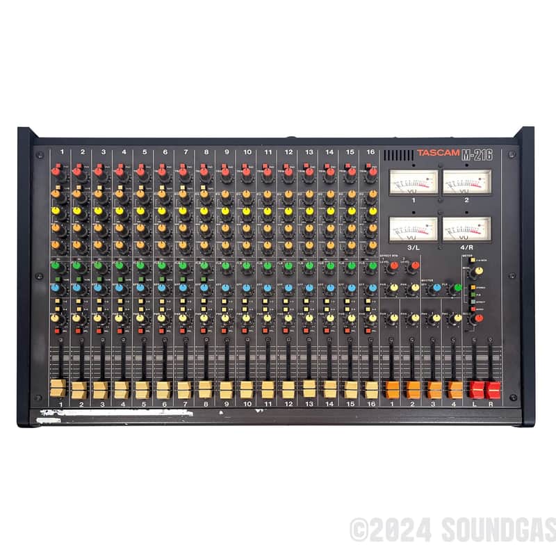 TASCAM M-216 with 8x Direct Out Mod, Serviced | Reverb