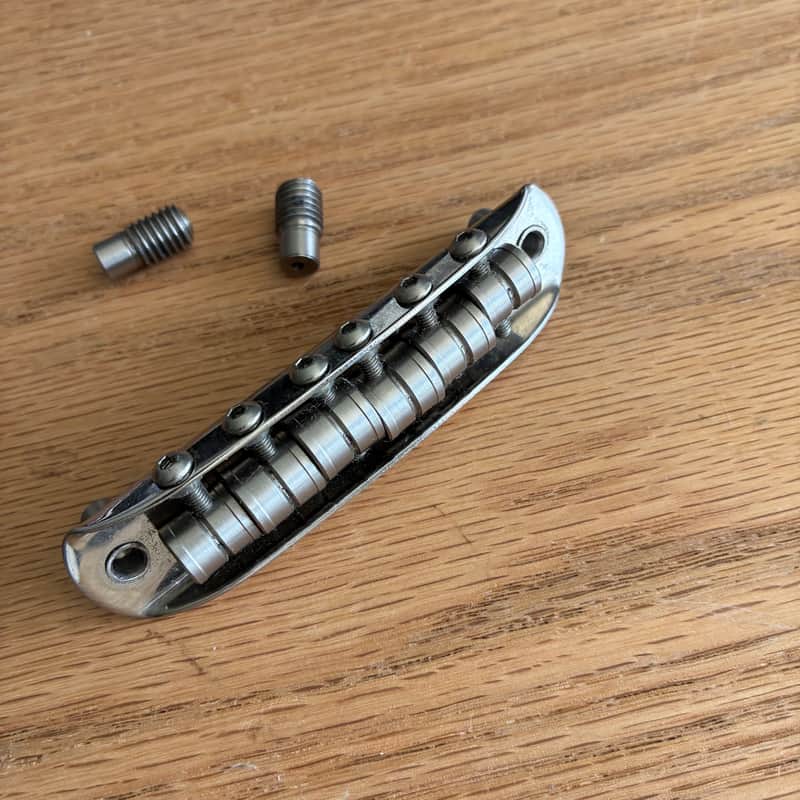 Staytrem Bridge for AOM/TOM Adjustomatic/Tuneomatic - 9.5” Radius image 1