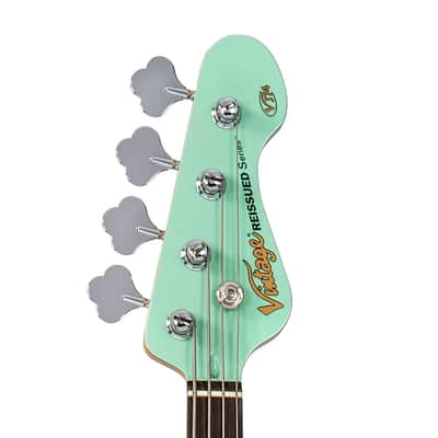 Vintage VJ74 ReIssued Bass - Ventura Green image 6