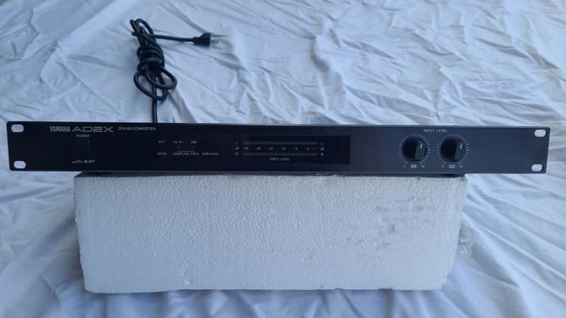 Yamaha AD2X 2 Channel AD Converter Rackmount Yamaha AD2X 2 Channel AD Converter Rackmount mid 80 - blk image 1