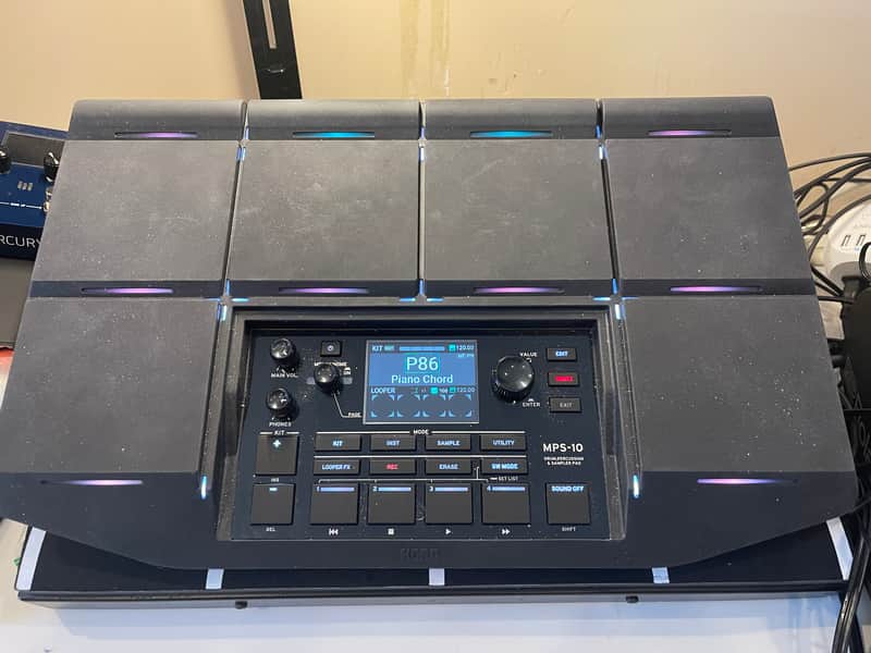 Korg MPS-10 10-Zone Percussion Sampling Pad 2023 - Present - Black image 1