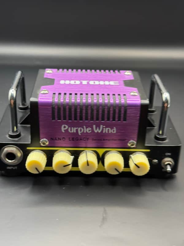 Hotone Nano Legacy Purple Wind 5-Watt Guitar Head 2010s - Black image 1