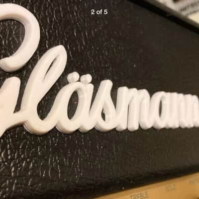 Custom Amplifier Badges Emblems Amp Cab Logo Sign Text in Manufacturers Style for Marshall Fender etc image 6