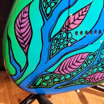 Fender Hand-Painted by Pamelina 2005 Custom Shop Masterbuilt Stratocaster Psychedelic w/ OHSC, CoA & Original Parts image 25