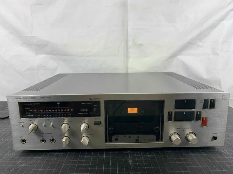 Vintage Luxman Stereo Cassette Deck K-10 As Is image 1