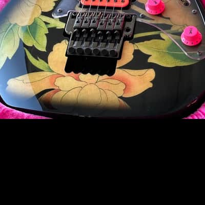AUTOGRAPHED Ibanez JEM77-FP Steve Vai Signature 1988 - 2004 - Floral Pattern image 12