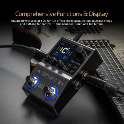 Valeton GP-50 Mulit-Effect Pedal for Electric Guitar image 9