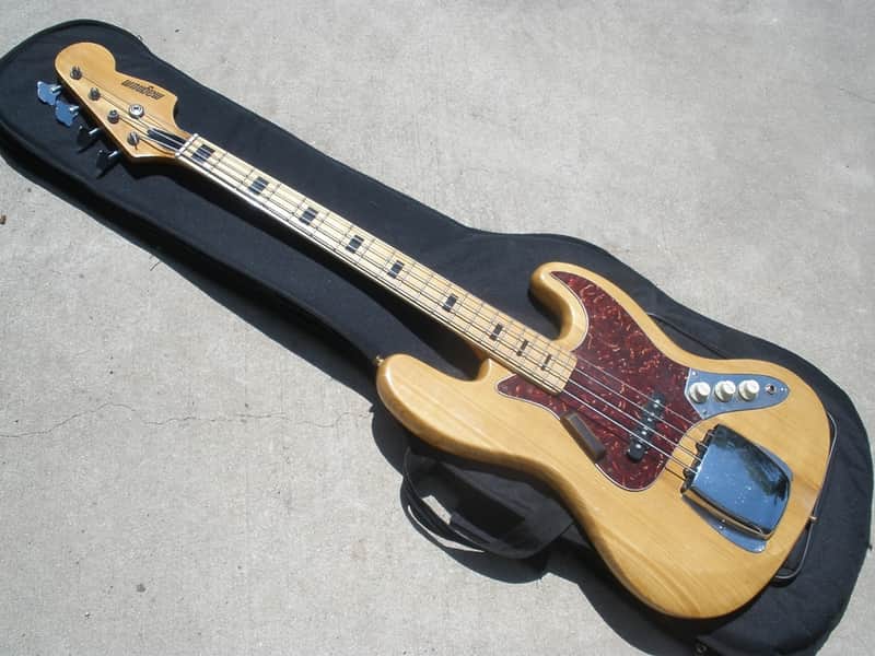 Vintage 1970's Magnum Jazz Bass - Maple Board - Made in Japan - MIJ - WOW !!! image 1