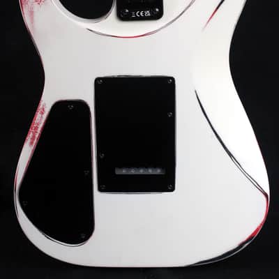 Custom Painted and Upgraded Jackson Dinky JS22 - Aged and Worn With Graphics image 3