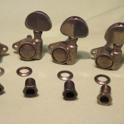 Vintage 1958 1959 Grover Pat Pend tuners for martin d28 gibson Les Paul PAF Burst standard es 355 Flying v 175 SG image 6