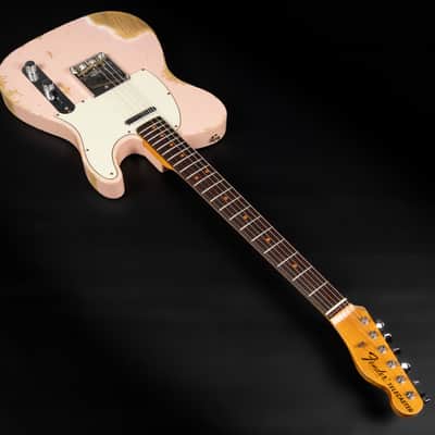 2021 Fender Custom Shop ‘67 Telecaster Heavy Relic - Shell Pink | USA Vintage 1967 CBS Ära Reissue Esche Korpus 3,23kg | CoA OHSC Bild 7
