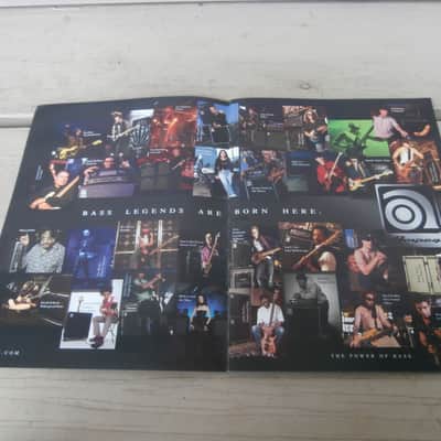 2006 Ampeg Catalog! Rare, Original Case Candy, Paperwork! image 2