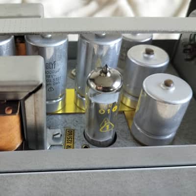 Georg Neumann & Co., Gefell/Vogtl. Neumann CMV 563, M7S, M8S, M55K, N61, Microphone holder, orig.cable 2pcs.,  230V power cable 1956-1972 image 9
