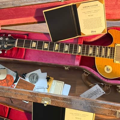 2 Gibson Les Paul Custom Shop GREENY Murphy Lab 3.664g u. 3.669g Tausch und Ratenzahlung möglich. Aus meiner Sammlung - verkaufe meine beiden Gibson Les Paul Custom Shop GREENY Murphy Lab image 22