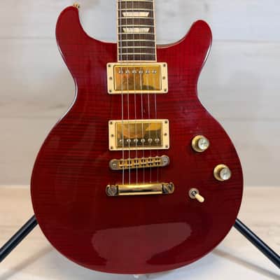 Gibson Les Paul Standard Double Cutaway Plus Trans Red – Repaired Headstock 2005 - Trans Red image 2
