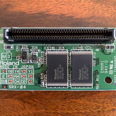 Roland SRX-04 Symphonique Strings Expansion Board 2000s - Green image 2