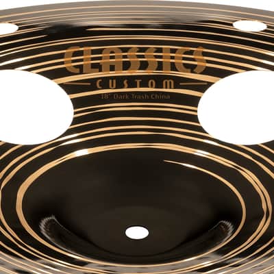 MEINL CC18DATRCH Classics Custom Dark Trash China 18 Zoll Becken image 4