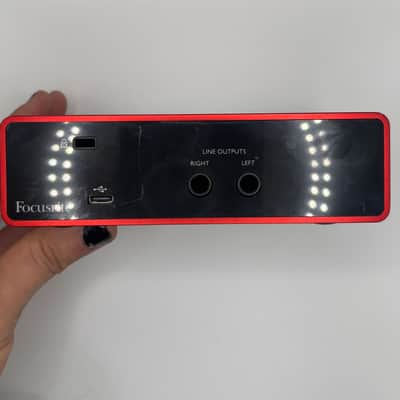 Focusrite Scarlett Solo 3rd Gen USB Audio Interface 2019 - Present - Red / Black image 5