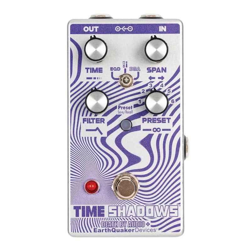 EarthQuaker Devices Time Shadows V2 Subharmonic Multi-Delay Resonator Effects Pedal image 1