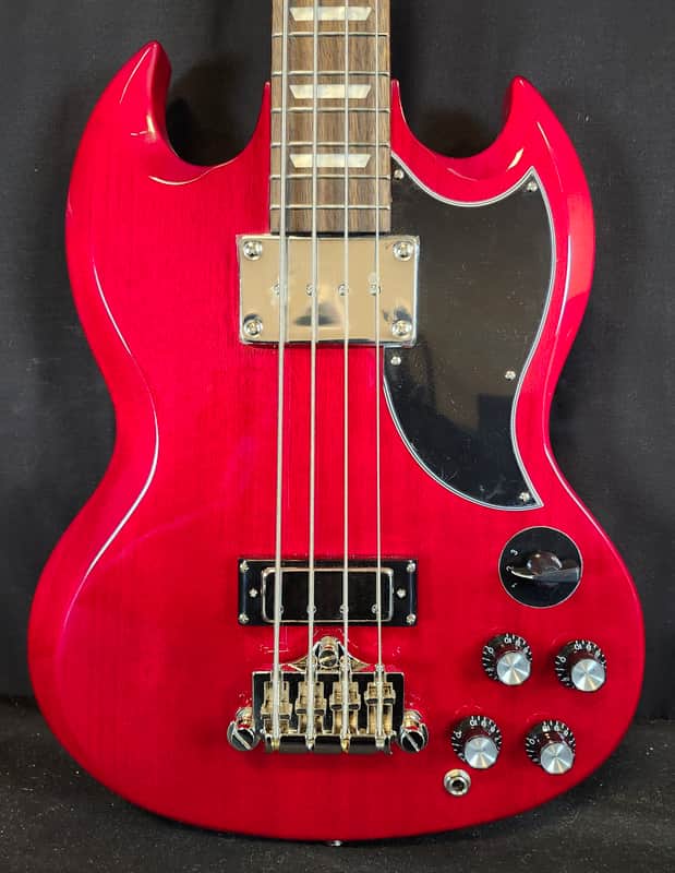 Mint Epiphone EB-3 "SG" Design Electric Bass, 2 PU, Cherry 2024 image 1