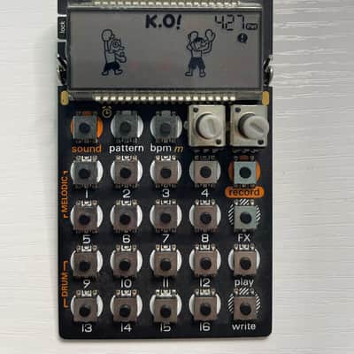 Teenage Engineering PO-33 Pocket Operator K.O! 2018 - Present Black image 1
