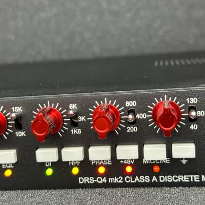 Phoenix Audio DRS-Q4 Mk2 2-Channel Mic Preamp with 4-band Gyrator EQ - Excellent image 8