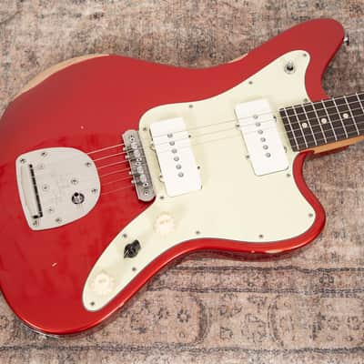 Suhr Classic JM Antique Limited Edition - Candy Apple Red w/ Mastery Vibrato image 17