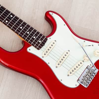 2020 Fender Hybrid ‘60s Stratocaster Candy Apple Red w/ American Vintage 57/62 & Hangtags, Japan MIJ image 7