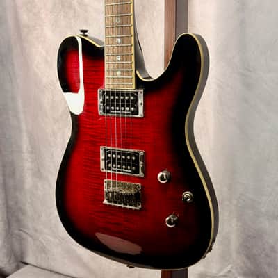 2021 Fender Special Edition Custom Telecaster FMT HH, Black Cherry Burst image 5