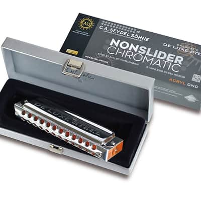 Seydel Non-Slider Chromatic Deluxe Steel, Key of G. New with Full Warranty! image 5