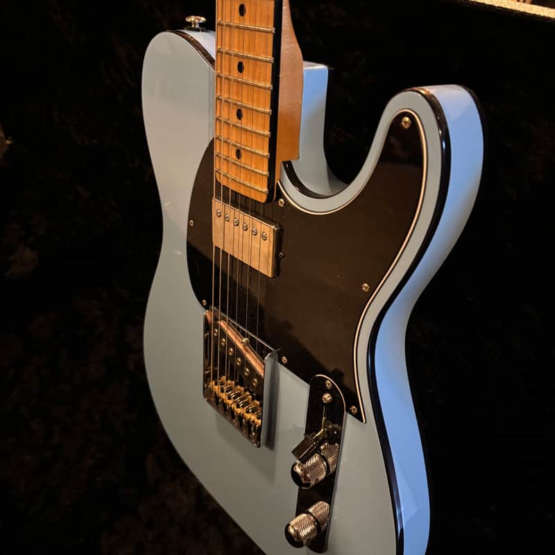 G&L USA ASAT Classic Bluesboy 2017 - Double Bound Body, Bound Maple Neck - with case image 1