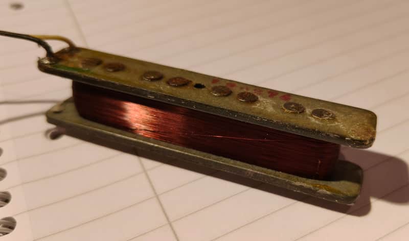 1974 Fender Jazz Bass Neck Pickup image 1