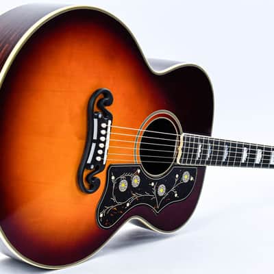 Epiphone Inspired by Gibson Custom Pre War SJ200 Rosewood Reissue Vintage Sunburst image 11