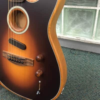 Fender Acoustasonic Player Telecaster 2021 - Present - Shadow Burst image 4