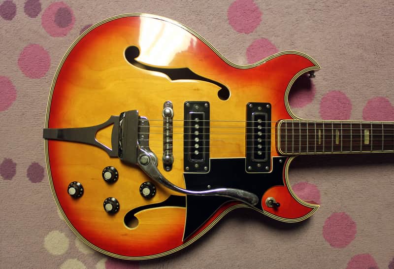 1968 Idol PA-23 Vintage Japanese Teisco Guitar Barney Kessel Style