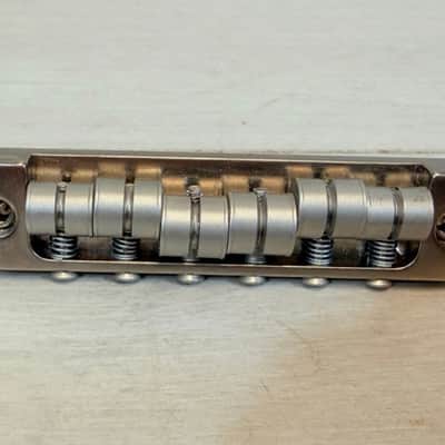Bensonite Jazzmaster jaguar upgrade bridge - Nickel image 1