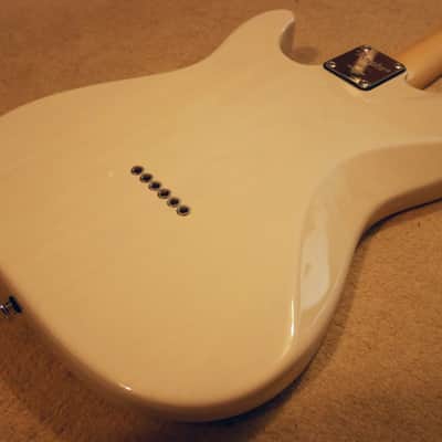 Bacchus Tactics White Blond Hand Made Telecaster Tele Type w/ P90 MIJ image 4