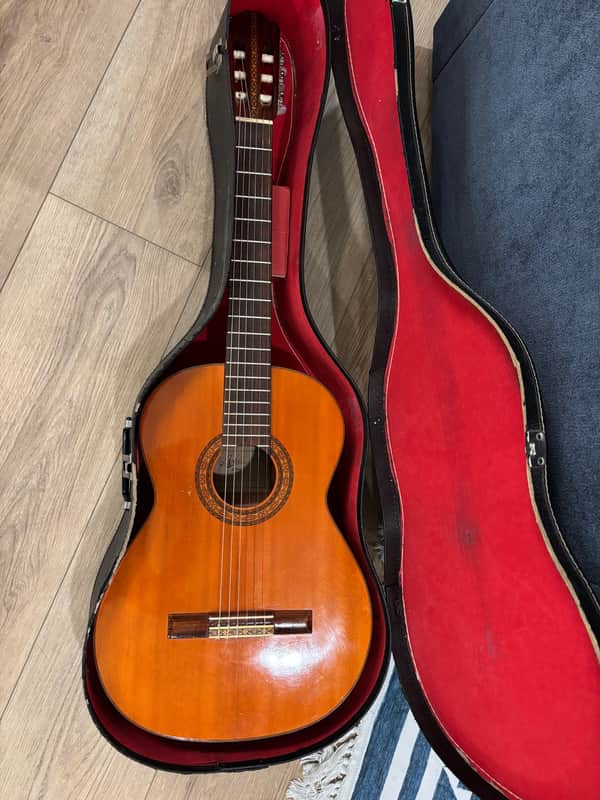 Vintage 60's Ariel (Aria) Model 80 Classical guitar MIJ image 1