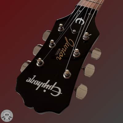 Epiphone Les Paul Junior Humbucker Ebony 2011 - Very Good+ Condition image 9