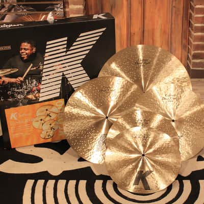 Zildjian K Custom Dark Cymbal Pack (14HH-16C-18C-20R) - Demo! image 1