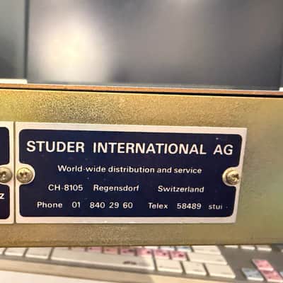 Studer Telephone Hybrid 1.918.102 Analog image 4