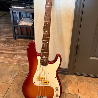 American Standard Fender Precision Bass 1982 - 1984 - Sienna Sunburst image 3