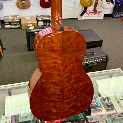 Martin 0-16NY Custom Acoustic 2012 Custom Shop 12 Fret, Engelmann Spruce Top Flamed Mahogany Back & Sides with Deluxe Case - Pre Owned image 9